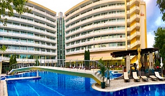  All Inclusive + басейн на 80 м. от плажа в Гранд хотел Оазис, Слънчев бряг 