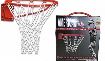 Баскетболен кош с мрежа, 45 см ринг