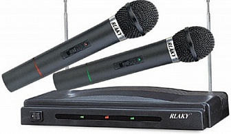 Безжичен микрофон /2 бр./ само за 29.50 лв. вместо 48 лв. с 39 % отстъпка от www.летящи-фенери.com!
