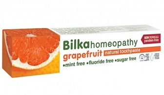 Bilka Homeopathy Grapefruit Natural Toothpaste