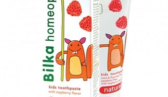 Bilka Homeophathy Kids Toothpaste with Raspberry Flavor