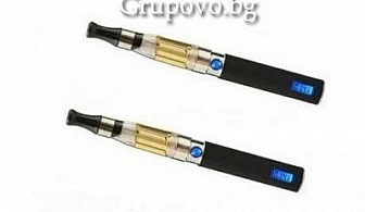 ДВА броя луксозни електронни цигари EGO LCD CE 5 1100 mAh на промоционална цена от само  45 лв. от Магнифико Трейд