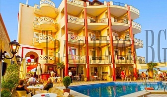 Evilion Sea And Sun Hotel 4*, Олимпийска ривиера, Неи Пори. Нощувка със закуска и вечеря. Пясъчен плаж на 80 м от хотела, басейн, интернет, паркинг, фитнес зала...