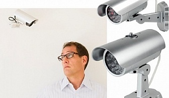 Фалшива охранителна камера със сензор за движение
