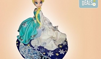 3D фигури! Страхотна фигурална торта за момичета: Замръзналото кралство, Монстар или Феята Дзън Дзън от Сладкарница Джорджо Джани