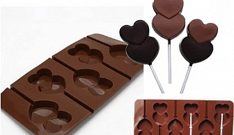Форма за шоколадови близалки