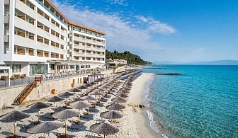 Hotel AMMON ZEUS, Халкидики, разположен на чистия и пясъчен плаж на Калитеа със закуска и вечеря /10.07.2022 г. - 23.07.2022 г. или 17.08.2022 г. - 30.08.2022 г./ 