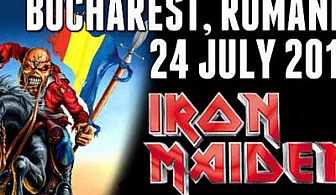 IRON MAIDEN в Букурещ! Еднодневна екскурзия за концерта на 24.07.2013г. само за само за 40 лв. на човек от ТА ГАЛАКСИ СМС!