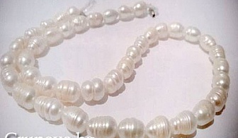 Истински перли за истинската жена! Подарете на любимата си огърлица от истински естествени култивирани перли само за 19.80 лв. от онлайн магазин Eliza-kristal.com