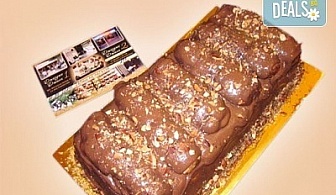 Изкушение за влюбени! ДВА килограма италианско еклерово семифредо с бадеми, маскарпоне и шоколад от Джорджо Джани
