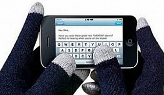 Използвайте телефона си навън, дори в снежните и студени дни! Зимни ръкавици iGloves за iPhone, iPad, iPod и мобилни телефони ! 