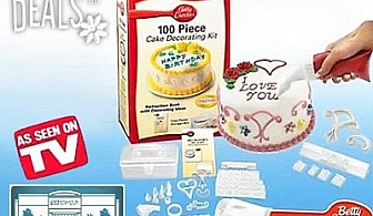 Комплект за декориране на торти и сладкиши-Cake Decorating Kit за 9.40лв от Евромол Груп