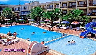 КУШАДАСЪ, ХОТЕЛ NIL BEACH CLUB 3 * + ! 5 или 7 нощувки на база ALL Inclusive + напитки неограничено + Транспорт с комфортен автобус, Безплатни чадъри и шезлонги на басейна и плажа и водач само за 308 лв. от Z Tour!