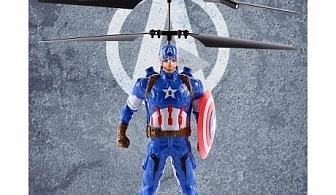 Летящ Капитан Америка