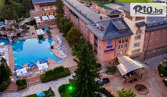 Лятна СПА почивка във Велинград! Нощувка със закуска и възможност за вечеря за до четирима + СПА, вътрешен и външен басейн, от Спа хотел Двореца 5*