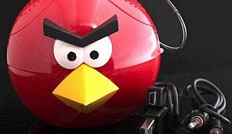 Мини тонколона и MP3 - Angry Birds