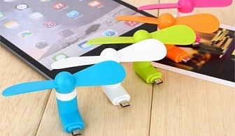 Мини USB вентилатор за Android и iPhone