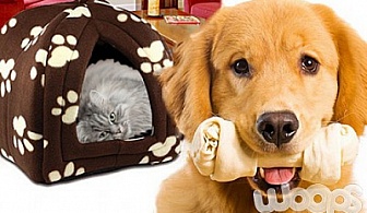 Мобилна къщичка за котки и кучета Pet Hut