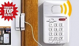 Мощна алармена система срещу кражби Secure Pro Alarm System + подарък две аларми за прозорец, само за 17 лв. + КОЛЕДЕН ПОДАРЪК
