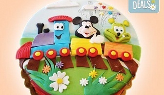 За най-малките! Детска торта с Мечо Пух, Смърфовете, Спондж Боб и други герои от Сладкарница Джорджо Джани