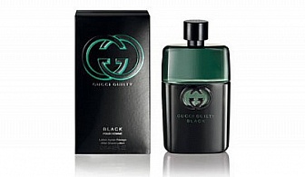 Най-новият мъжки парфюм на Gucci GUILTY Black POUR HOMME 90 мл. лансиран през 2013 год. само за 46 лв. вместо за 105 лв. с 56% отстъпка от СТИЛ 71! 