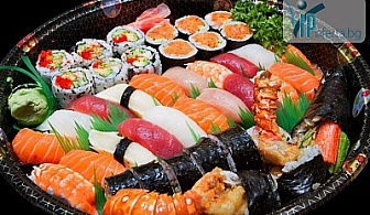 54% намаление на Суши сет от 82 хапки /1400гр/ + безплатна доставка от Sushi Zone