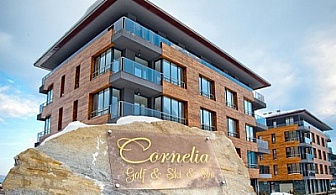 2 или 3 нощувки + закуски + СПА пакет в подножието на Пирин в хотел Cornelia Golf Ski &amp; Spa само за 89 лв