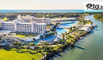 Нова година в Белек с чартърен полет от София или Варна! 4 Deluxe All Inclusive нощувки в Titanic Deluxe Golf Belek 5* + ползване на закрит басейн, СПА и релакс зона