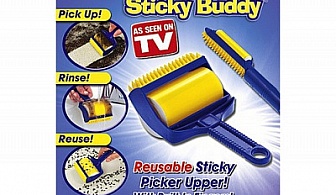 Почистете дома си бързо с STICKY BUDDY само за 12.50 лв. вместо 35.50 лв. с 65% отстъпка от Онлайн магазин promostoka.com!