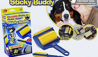 Почистете всичко за миг с Sticky Buddy – (щики-супер трики) - силиконов комплект за почистване