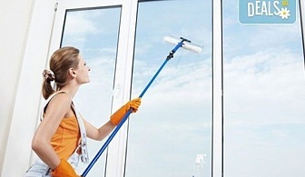 Почистване на прозорци на входове плюс почистване на общите части, до 8 етажа от Професионално почистване ЕТ Славия!