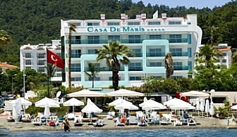 Почивка в на море в Турция, Мармарис, 2015 ! 7 нощувки на ALL INCLUSIVE + басейни, фитнес, аеробика, шоу програми на ТОП ЦЕНА в Хотел Casa DE Maris 5!