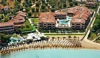 ПРЕЗ МАЙ на ХАЛКИДИКИ, УНИКАЛНИЯТ ANTHEMUS SEA BEACH HOTEL & SPA 5*: 3 или 5 нощувки със закуски и ВЕЧЕРИ на цена от 285 лв. на ЧОВЕК + Дете до 12г. безплатно