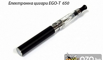 Пушенето вече може да не вреди на здравето! Открийте иновацията с Електронна цигари EGO-T  650 и ЕGO-LED 1300 + подарък 10 ml никотинова течност от 22.00лв