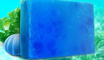 Ръчно изработен сапун с водорасли