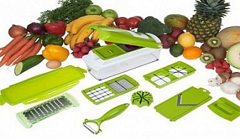 Революционно кухненско ренде Nicer Dicer Plus на Топ цена от 30 лв от Електронен магазин За Теб и Мен!