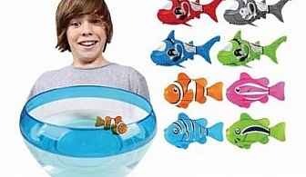 Рибка робот – забавление за деца и възрастни само за 10.90 лв. от magazinabg.com!