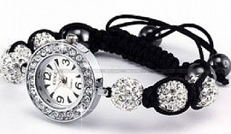 Shamballa Гривна-Часовник със завладяващ дизайн и отлична изработка!