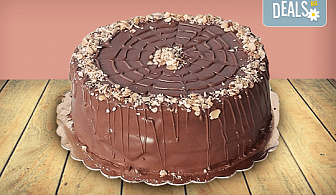 Шоколадова торта "Магия" с 8, 12 или 16 парчета от майстор-сладкарите на сладкарница Джорджо Джани!