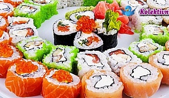 СОФИЯ: Един килограм вкусно Суши в къщи, Суши сет от Sushi Fresh!