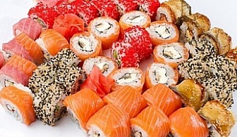СОФИЯ: 61 вкусни суши хапки от Sushi Fresh на ТОП цена!