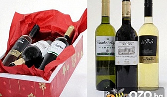 Специална празнична колекция вина от Аржентина, Италия и Франция само за шеметната цена от 30 лв., вместо за 70 лв.