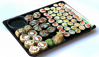 Суши сет от 82 бр. хапки (1450гр.) само за 26.90 лв.от Sushi Zone!