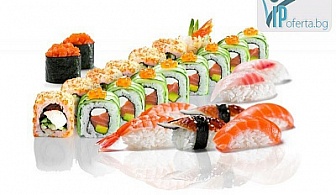 Суши сет от 54 вкусни хапки за 23.90 лв. с безплатна доставка от Sushi Zone