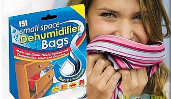  Внесете свежест в дома си с влагоабсорбиращи торбички!