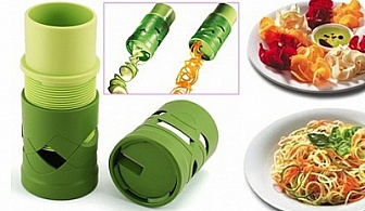 Впечатлете гостите си с готварски умения! С Vegetable Twister Slicer можете да направите перфектна украса за всичките си ястия! Сега само за 7.90 лв.