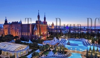 Wow Kremlin Palace 5*, Лара. MAXIMUM ALL INCLUSIVE, СПА, 5 ресторанта, пицария, 5 басейна, АКВАПАРК, 7 бара, сладкарница, водни ски, НА ПЛАЖА.